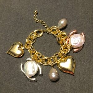 Charm Tri-colour Bracelet